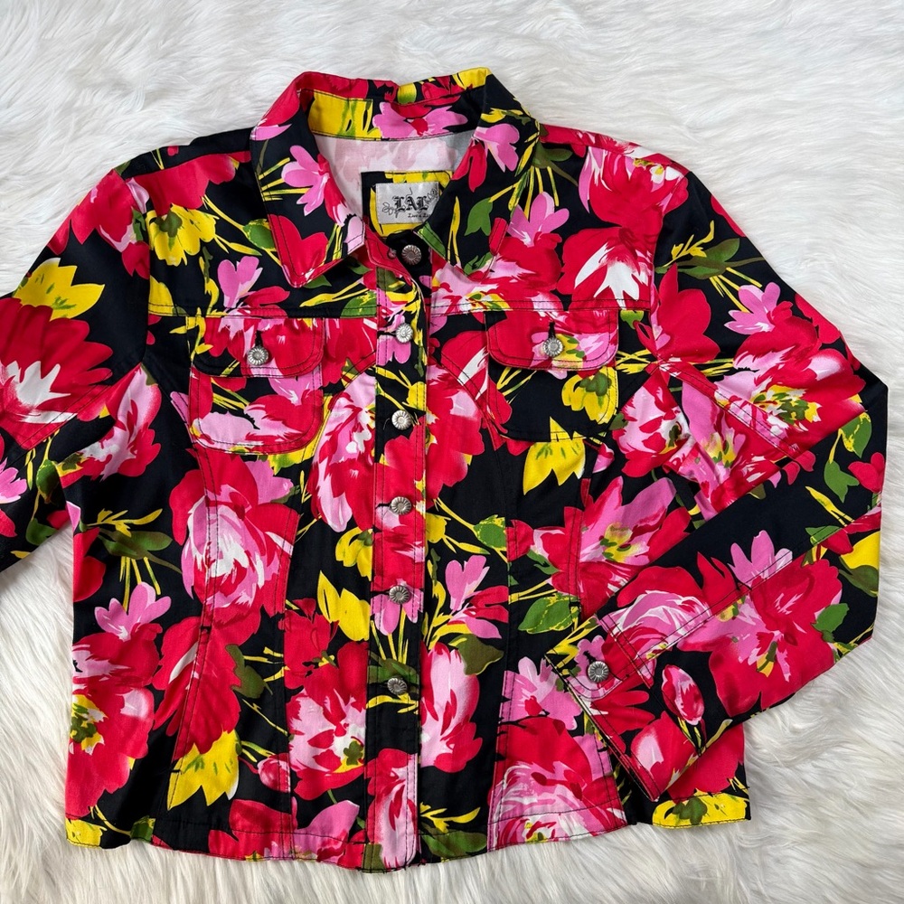 Live a Little Floral‎ Jacket